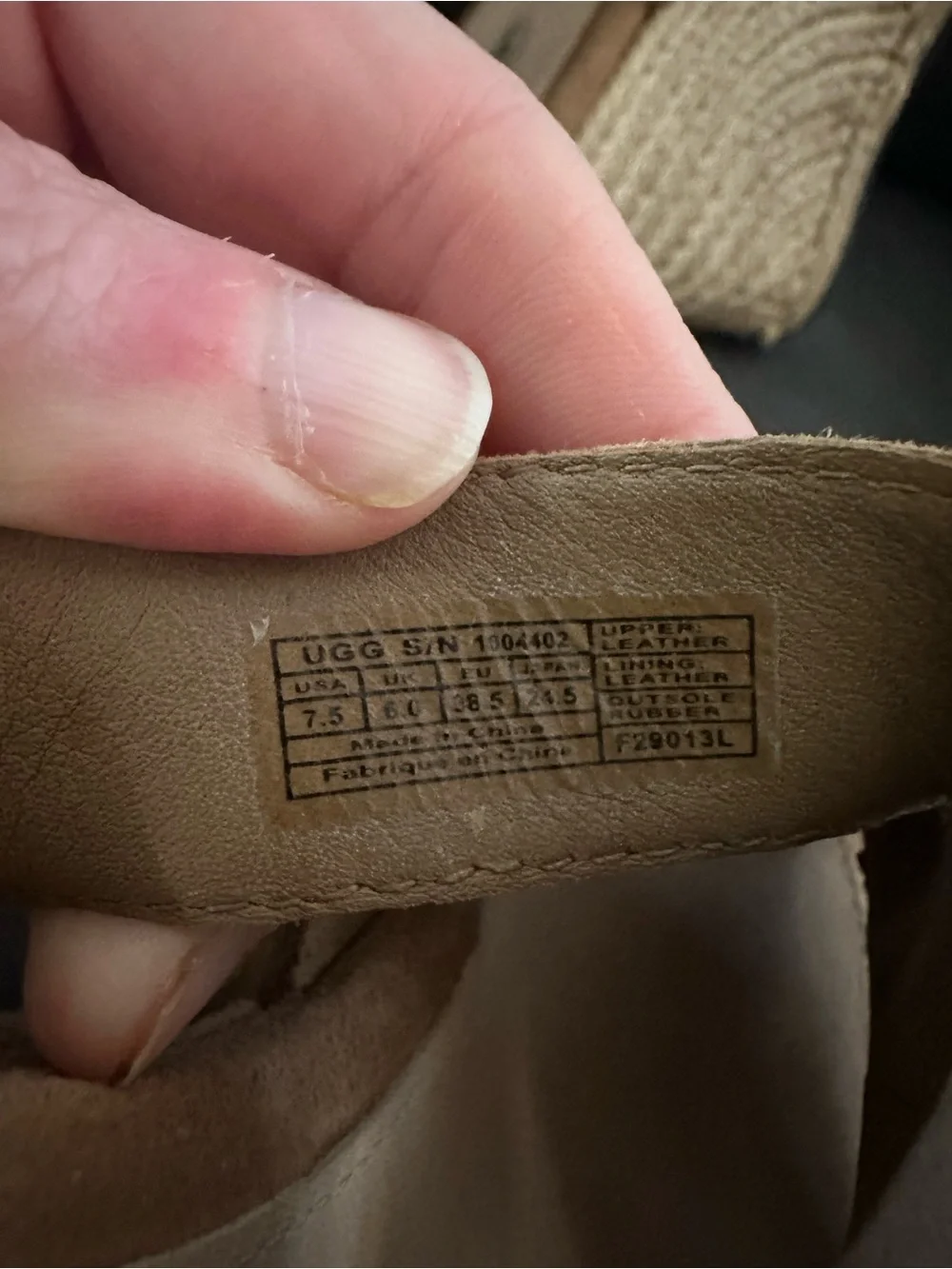 UGG Hedy suede espadrille wedge sandals